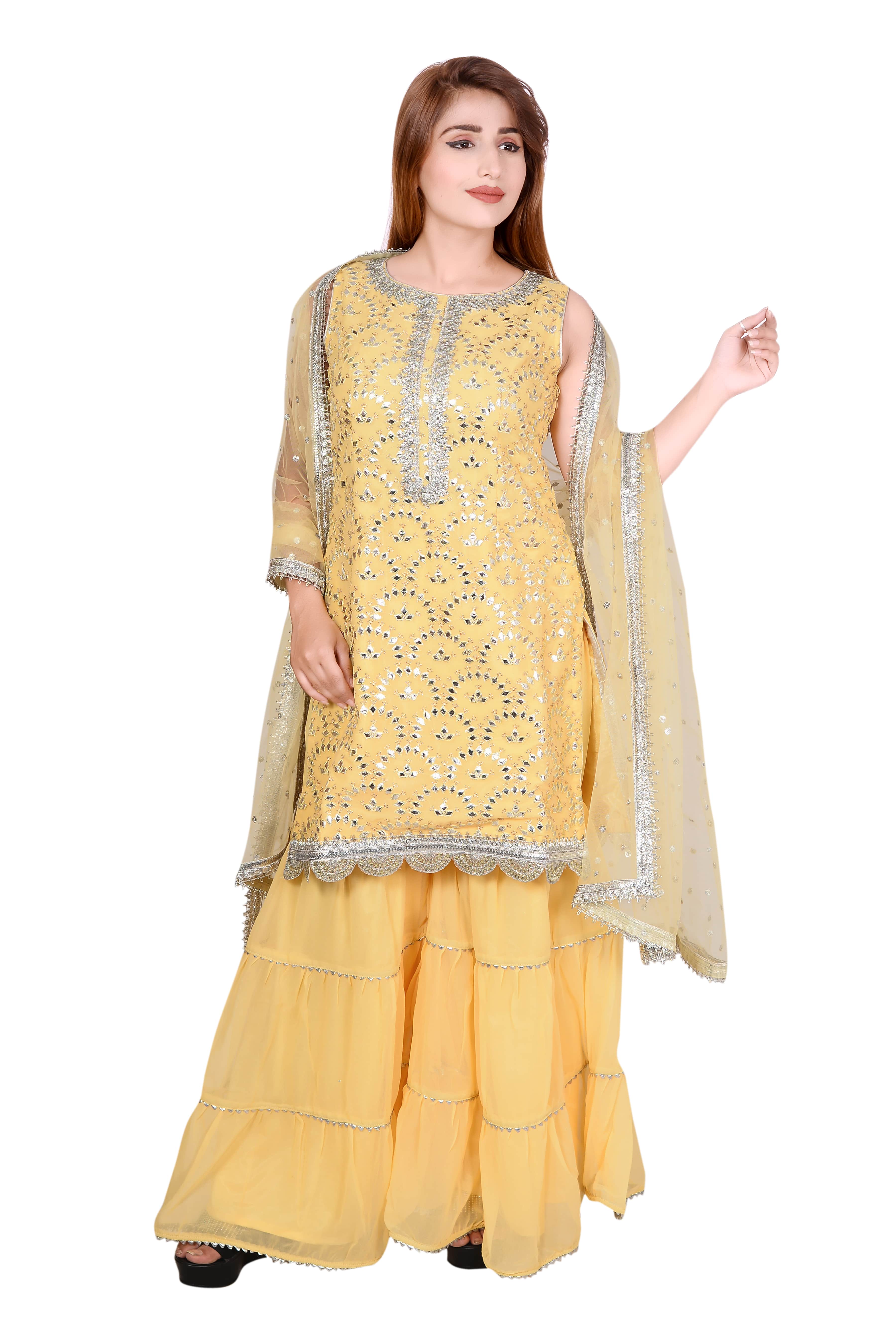  Chanderi Salwar Suit In Vasant Kunj