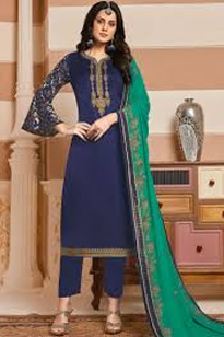  Handwork Salwar Suit In Guna